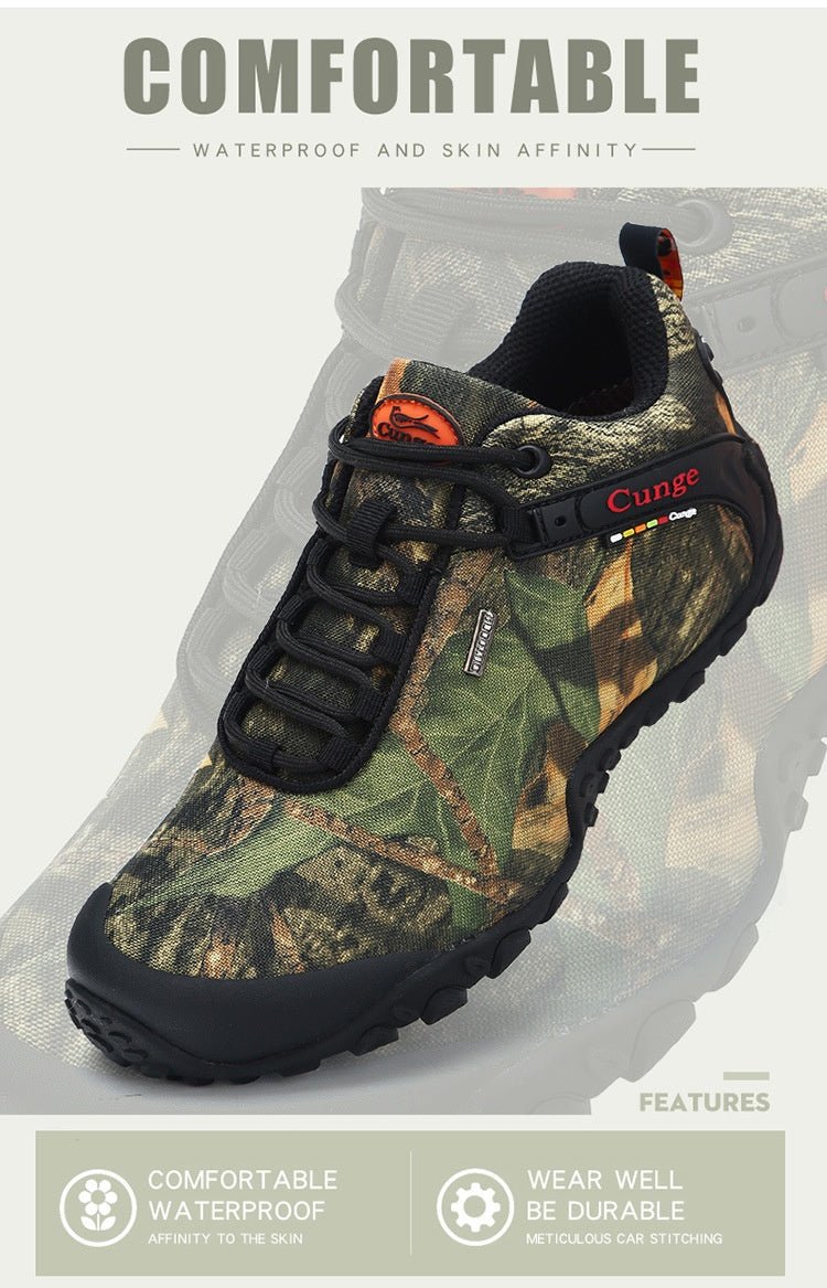 Camouflage Outdoor Climbing Boots - AmiraMart