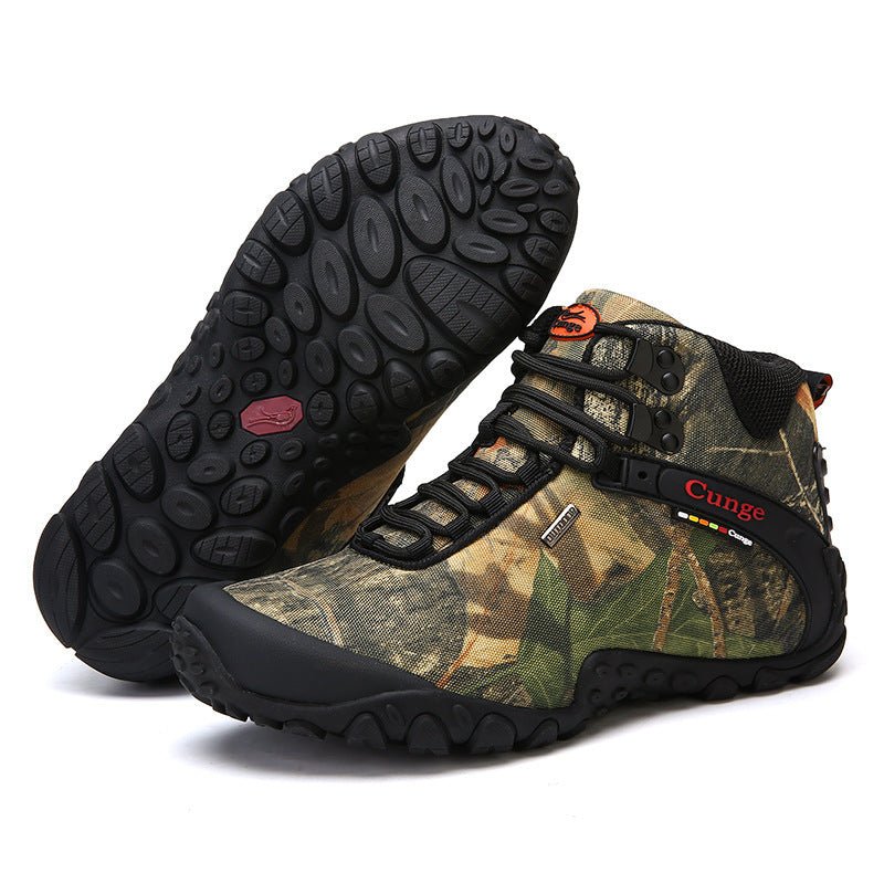 Camouflage Outdoor Climbing Boots - AmiraMart