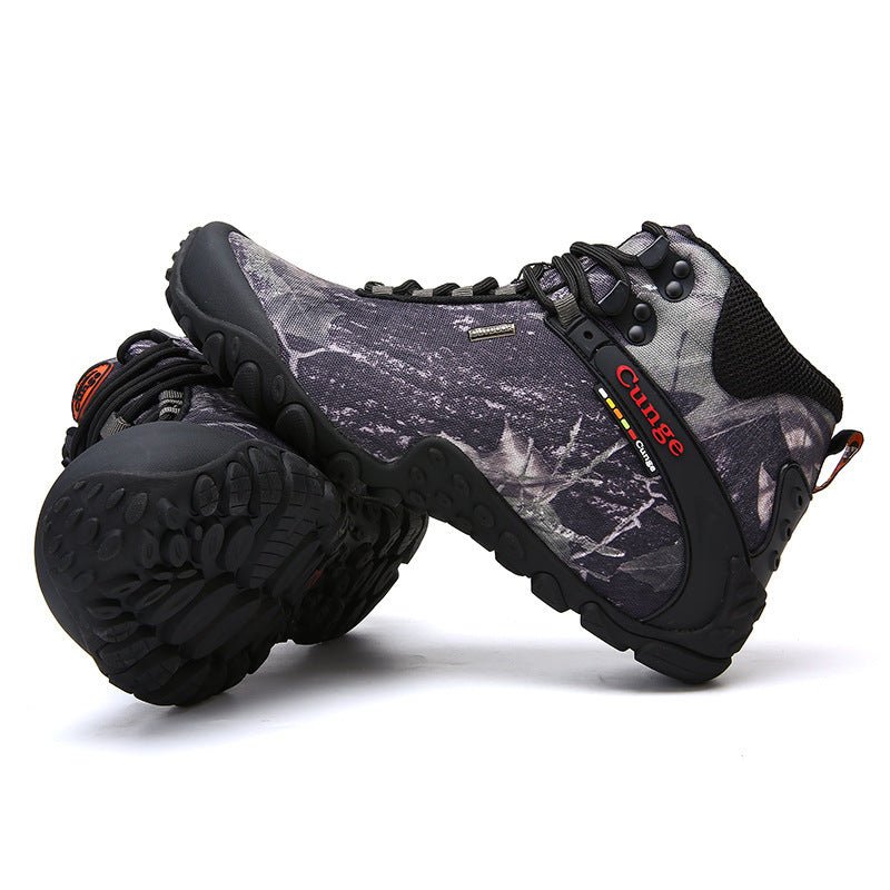 Camouflage Outdoor Climbing Boots - AmiraMart