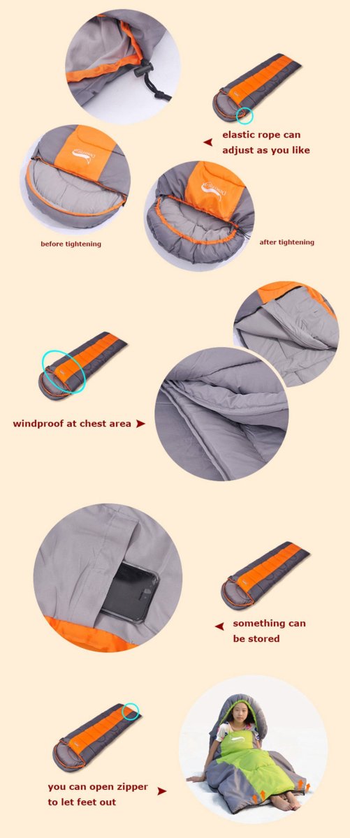 Camping Sleeping Bag - AmiraMart