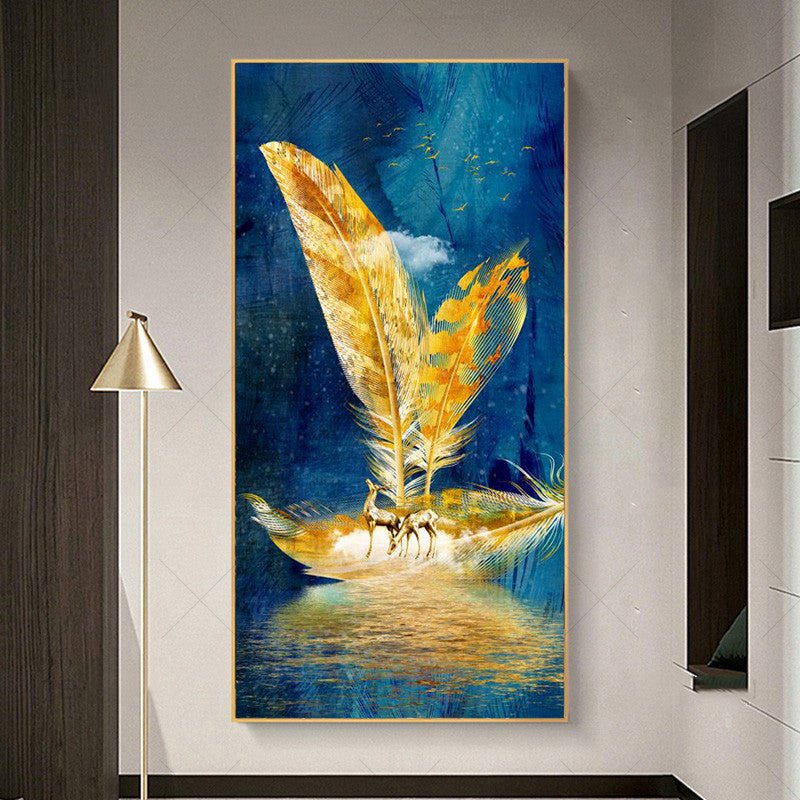 Canvas Painting Core Framed Frameless Nordic High - definition Inkjet - AmiraMart