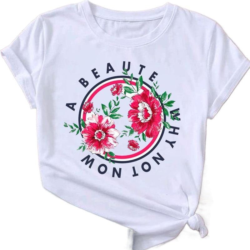 Cartoon Flower Shirt - AmiraMart