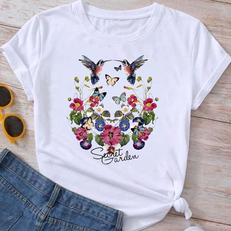 Cartoon Flower Shirt - AmiraMart