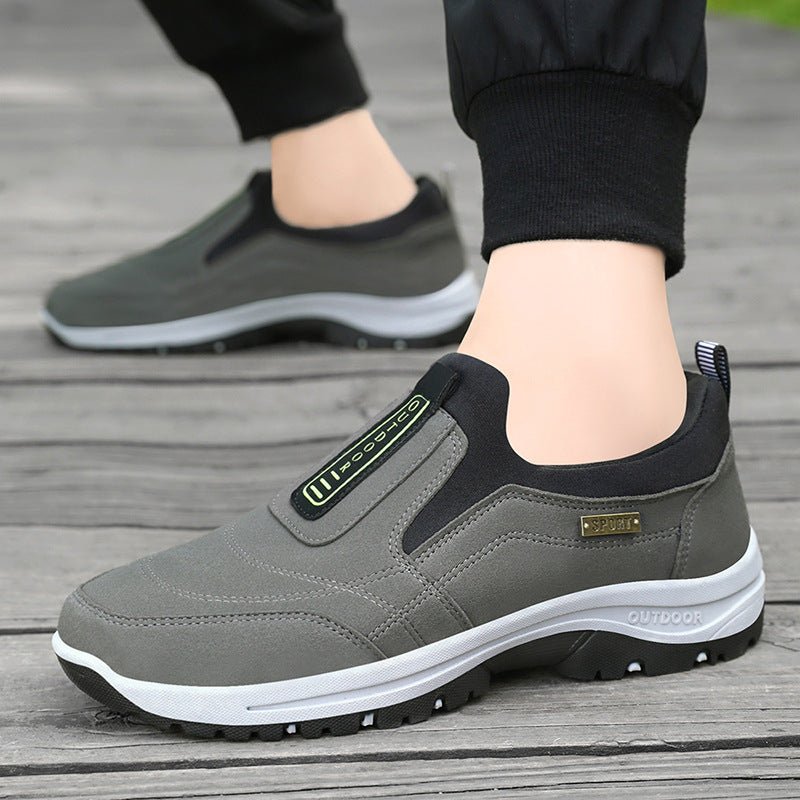 Casual Breathable One Pedal Mesh Shoes - AmiraMart