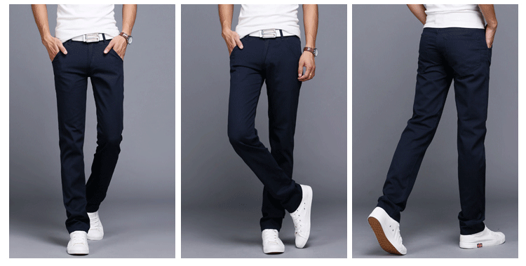 Casual Pants Men Trousers - AmiraMart