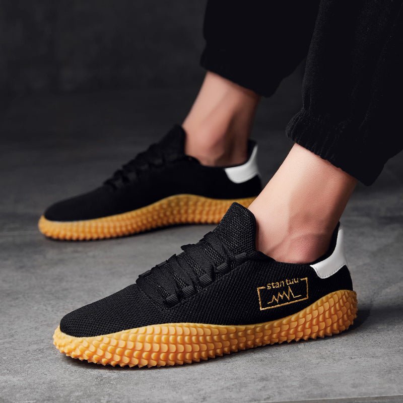 Casual Shoes Male Couple Fashion Sports Style Single Shoes Non - Slip Wear - Resistant Korean Sports Shoes Men - AmiraMart