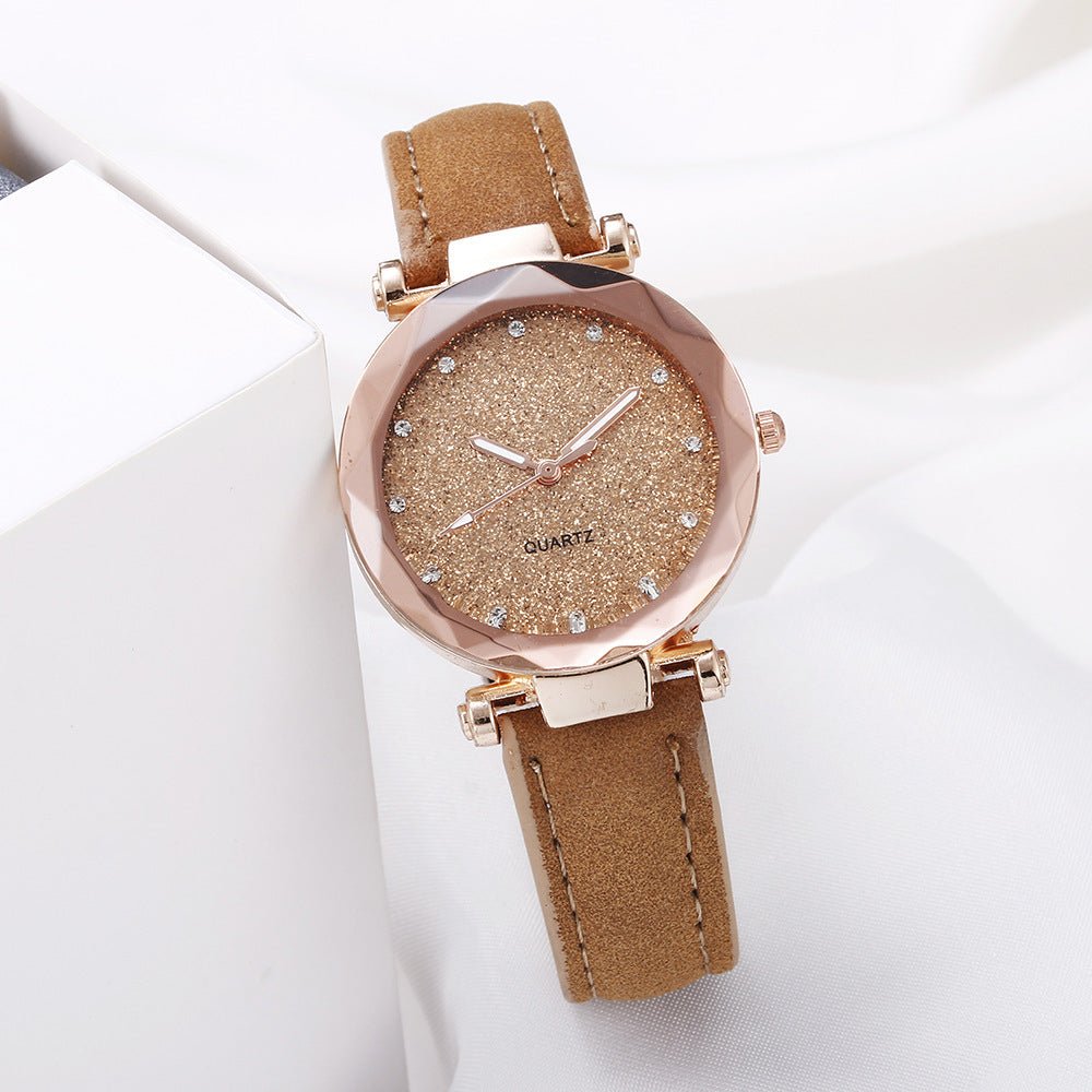 Casual Women Romantic Starry Sky Wrist Watch - AmiraMart