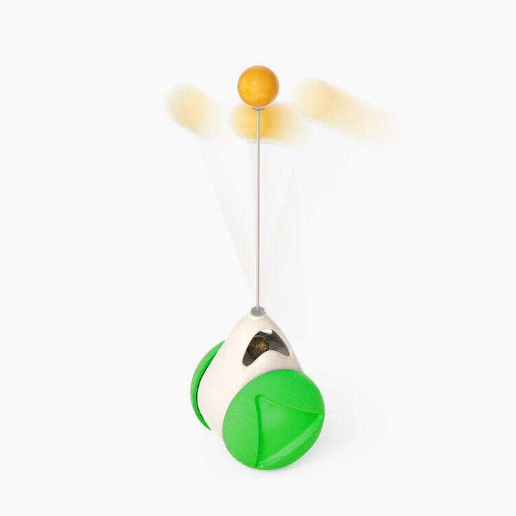 Cat Rotating Windmill Multi - Function Toys Itch Scratching Device Teeth Shining Toy - AmiraMart