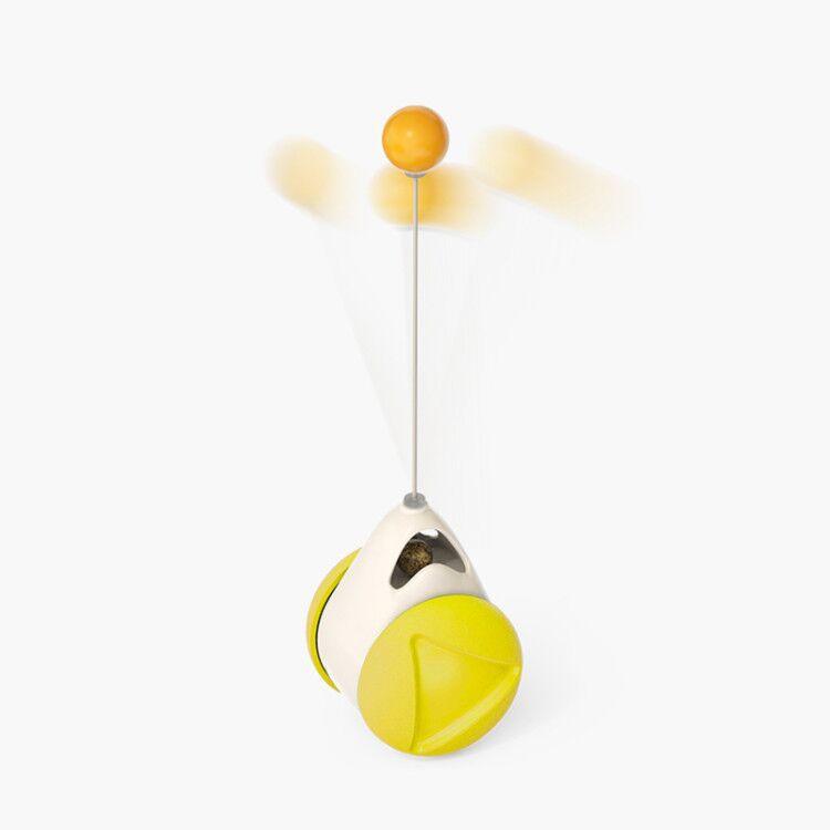 Cat Rotating Windmill Multi - Function Toys Itch Scratching Device Teeth Shining Toy - AmiraMart