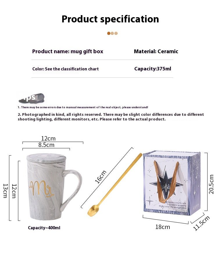 Ceramic Cup Gift Box - AmiraMart