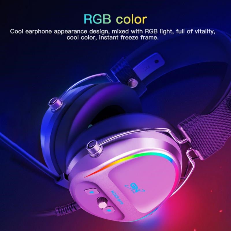 Channel Computer Headset Headset Headset Gaming Games - AmiraMart