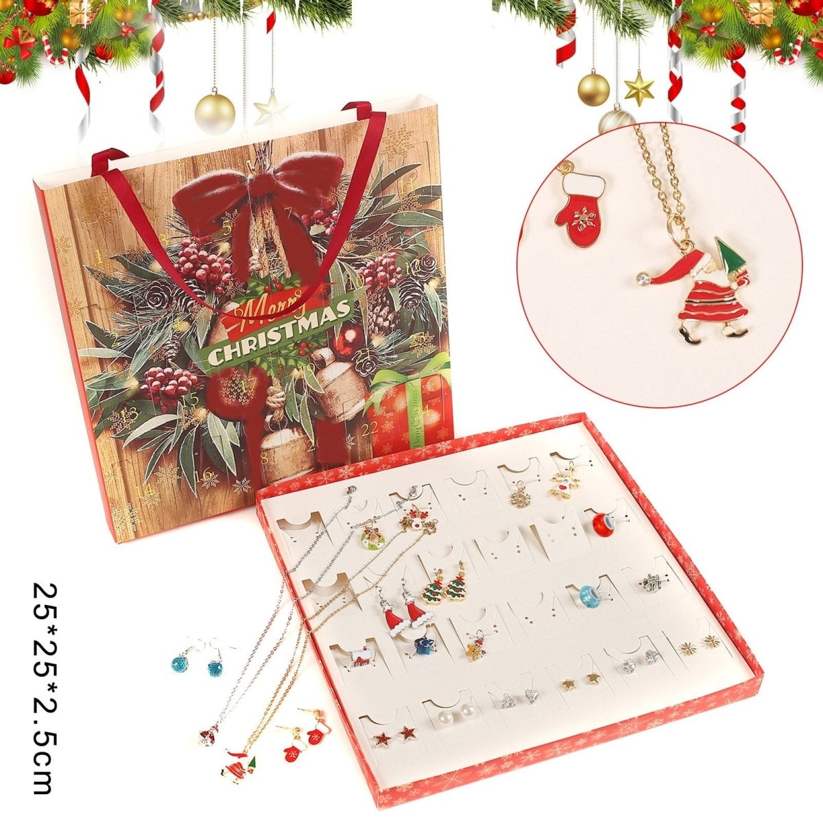 Christmas Earrings Gift Set - AmiraMart