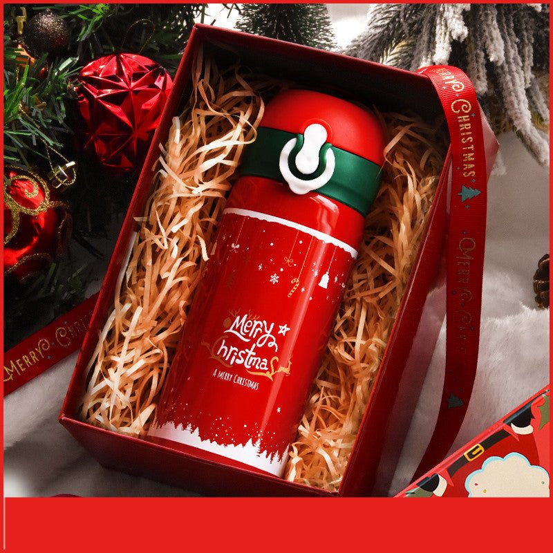 Christmas Female Thermos Cup Gift Box Set - AmiraMart