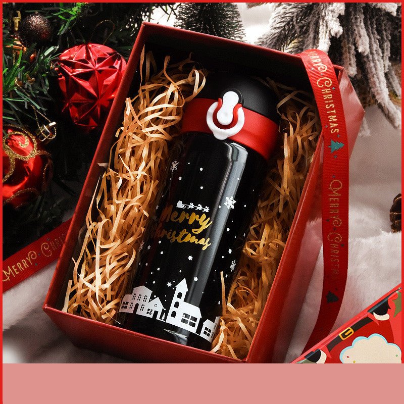 Christmas Female Thermos Cup Gift Box Set - AmiraMart