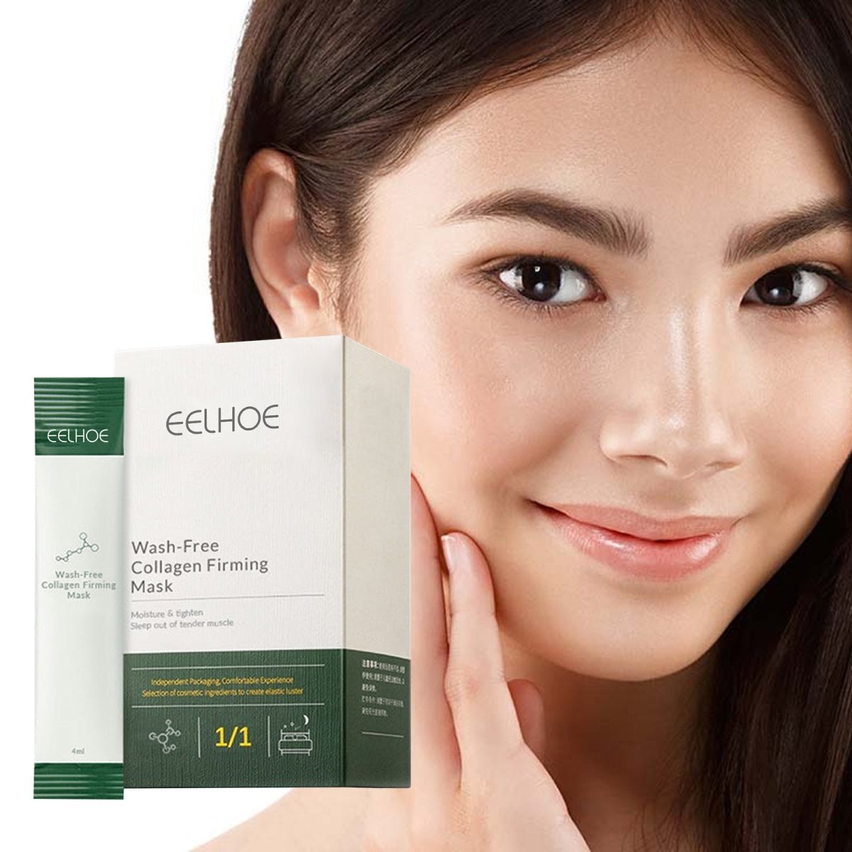 Collagen Wash - In Mask – Tighten Skin, Reduce Lines - AmiraMart