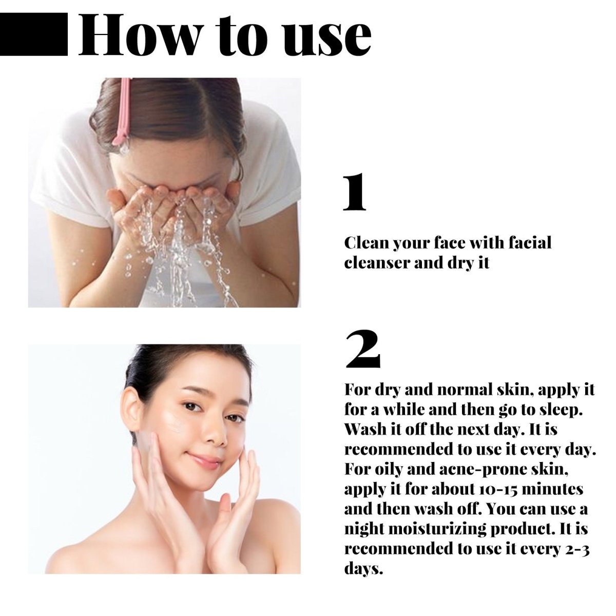 Collagen Wash - In Mask – Tighten Skin, Reduce Lines - AmiraMart