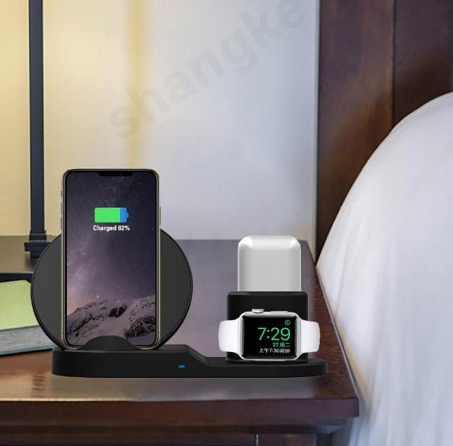 3 - in - 1 Wireless Charger - AmiraMart
