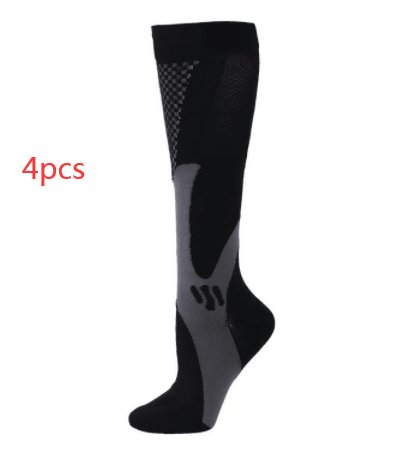 Compression Long Tube Elastic Sports Socks - AmiraMart