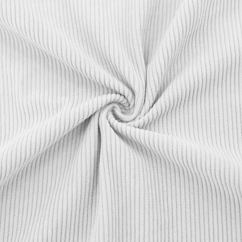 Corduroy Casual Stand Collar Sweater - AmiraMart