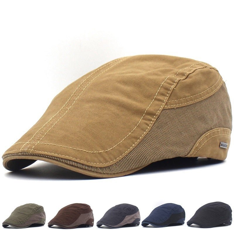Cotton Beret Outdoor Sun Hat - AmiraMart