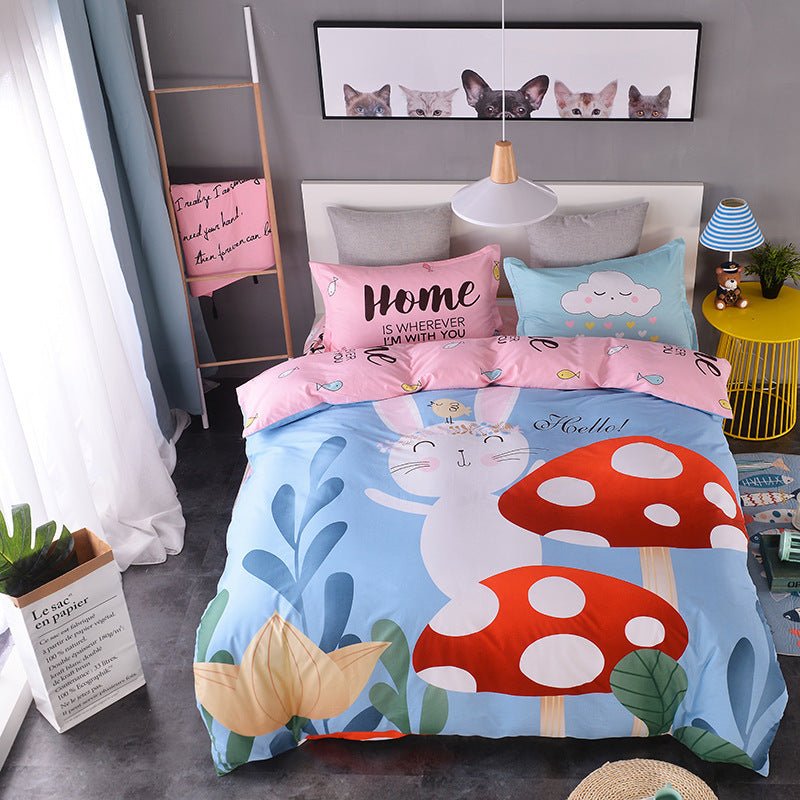 Cotton cartoon bedding - AmiraMart