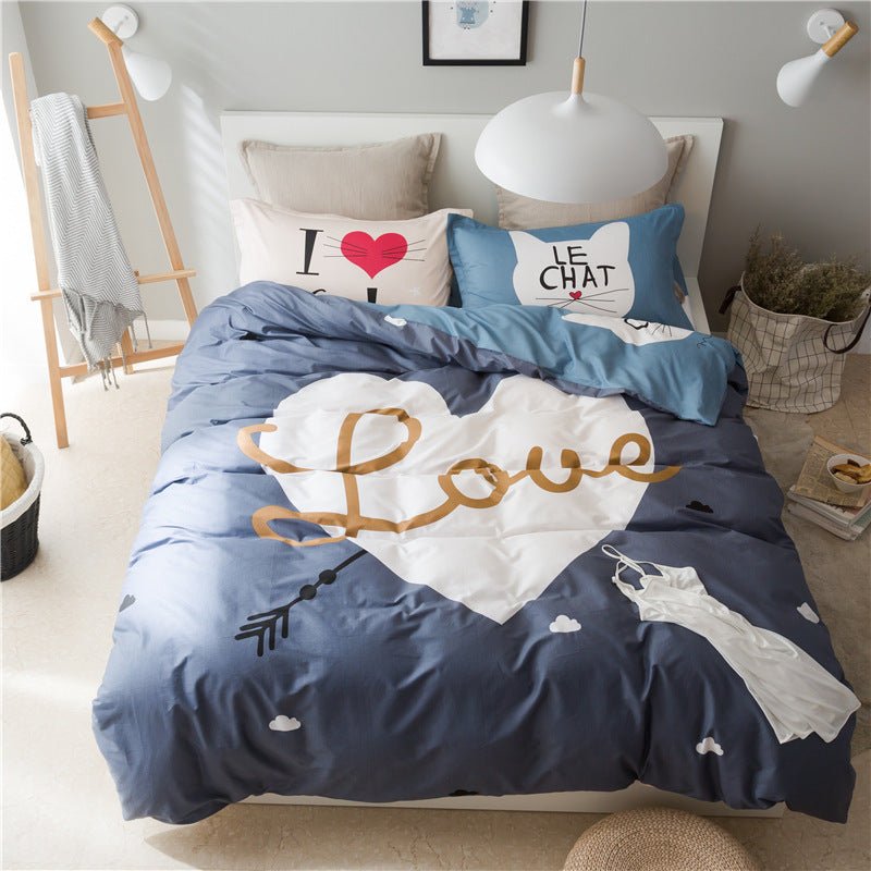 Cotton cartoon bedding - AmiraMart