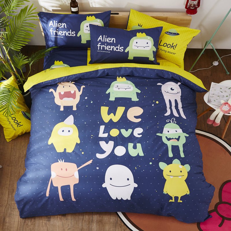 Cotton cartoon bedding - AmiraMart