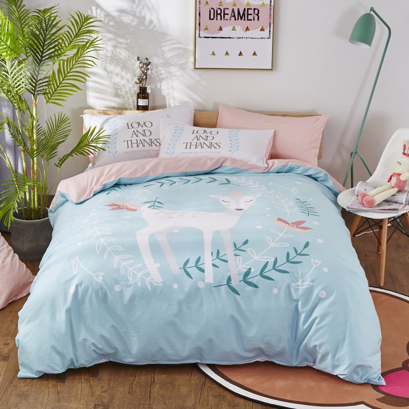 Cotton cartoon bedding - AmiraMart