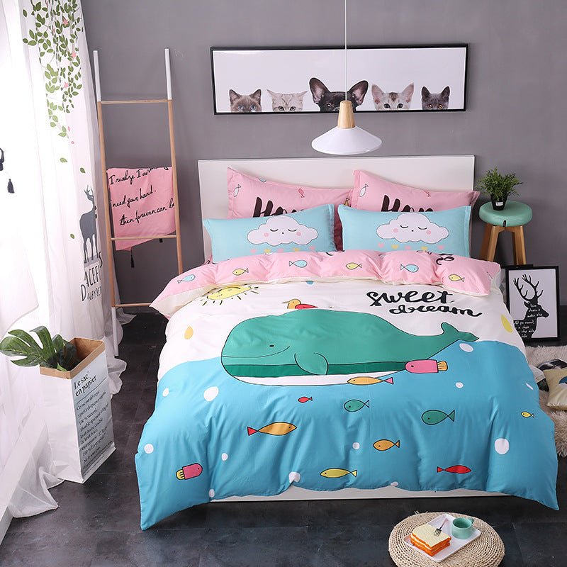 Cotton cartoon bedding - AmiraMart