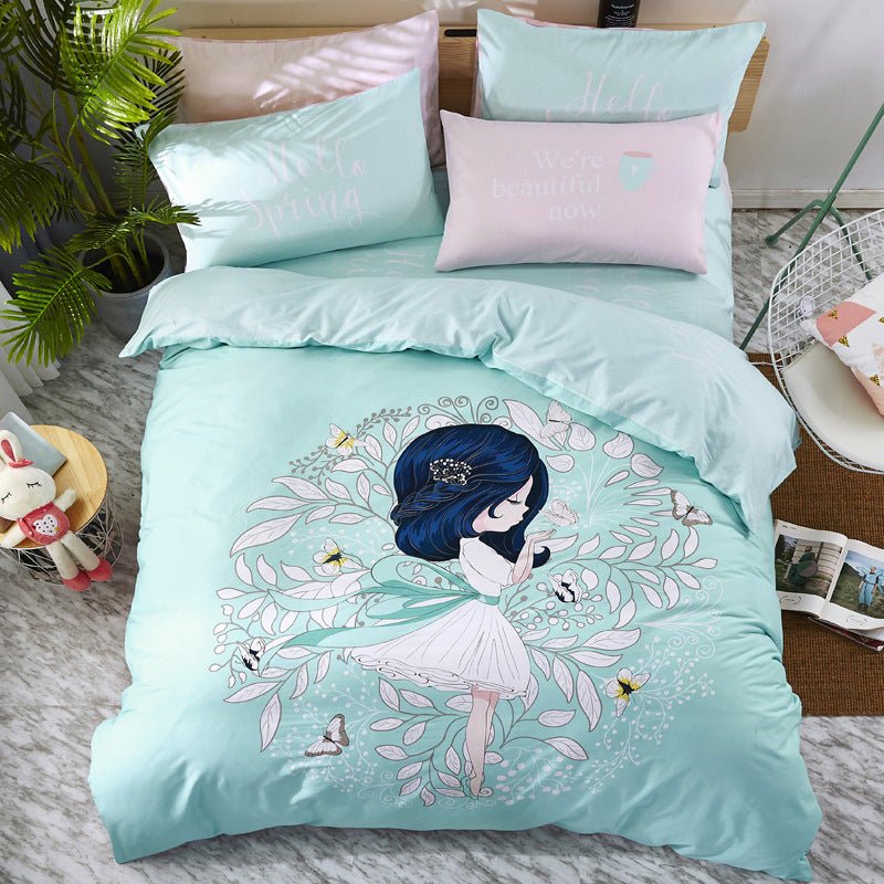 Cotton cartoon bedding - AmiraMart