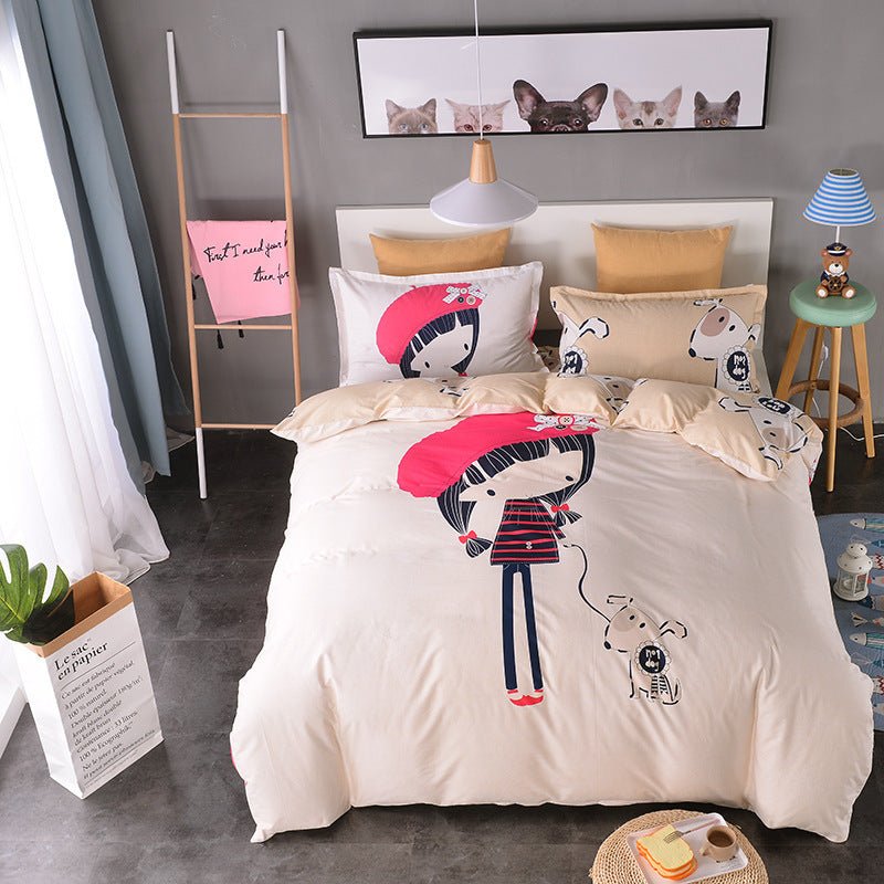 Cotton cartoon bedding - AmiraMart