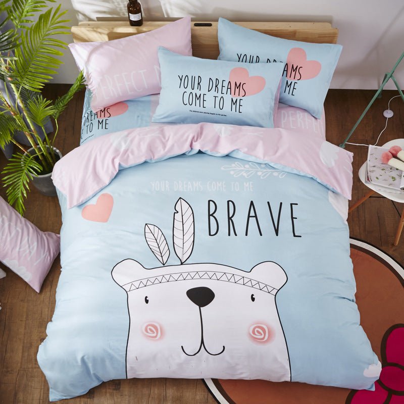 Cotton cartoon bedding - AmiraMart