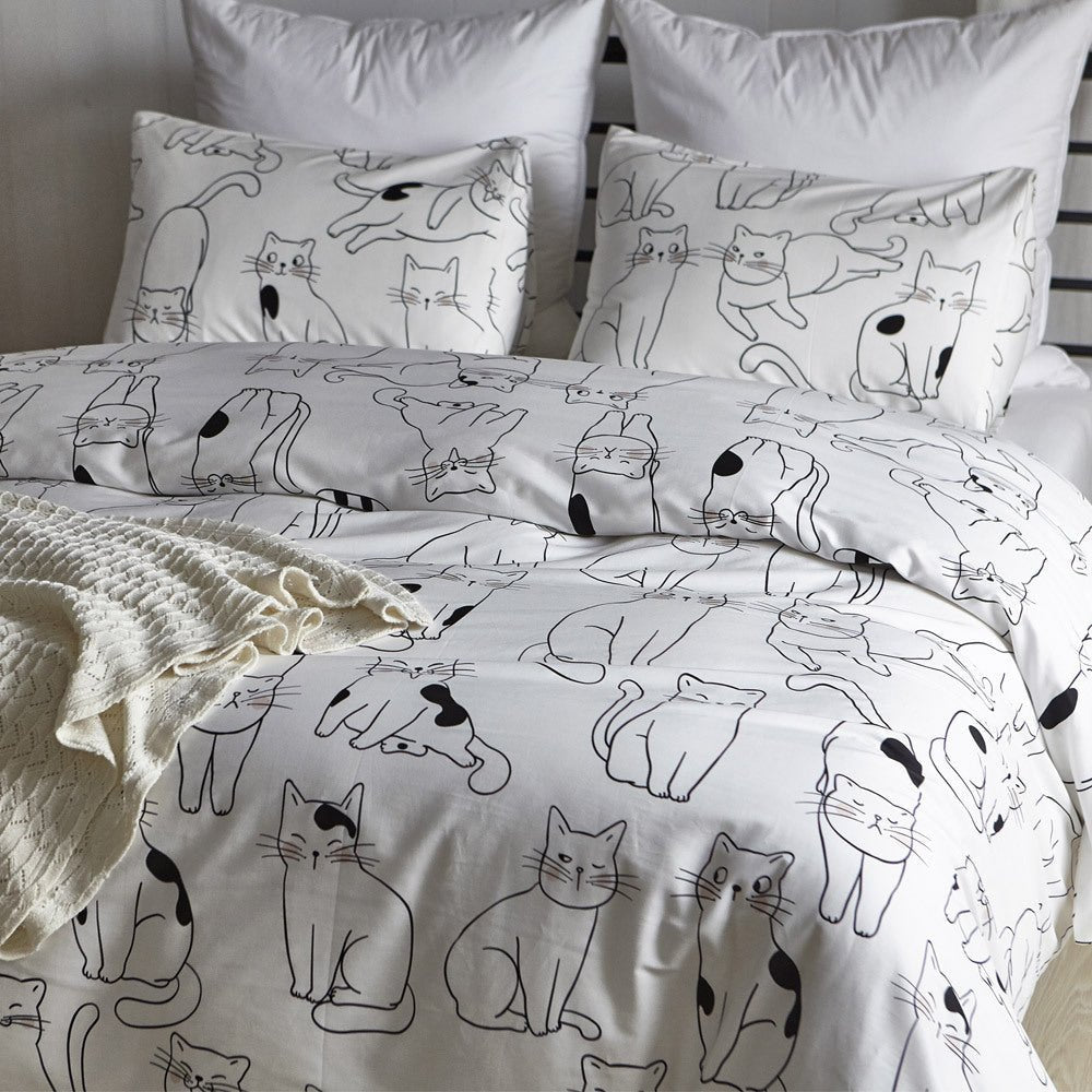 Cotton four - piece three - piece bedding - AmiraMart