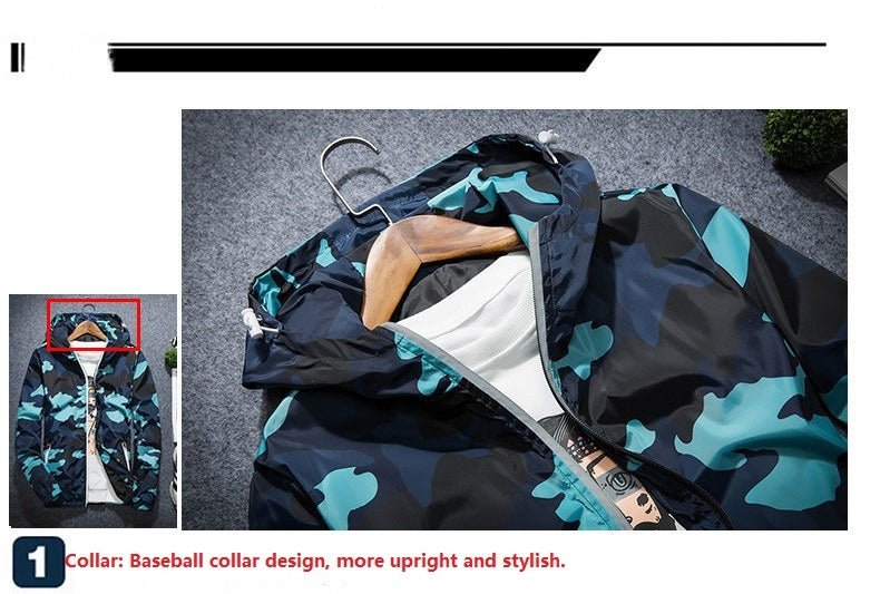 Brand Camouflage Jackets - AmiraMart