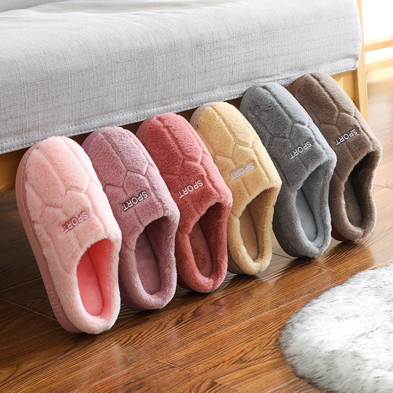 Cozy Plush Unisex House Slippers | Warm Winter Slippers - AmiraMart
