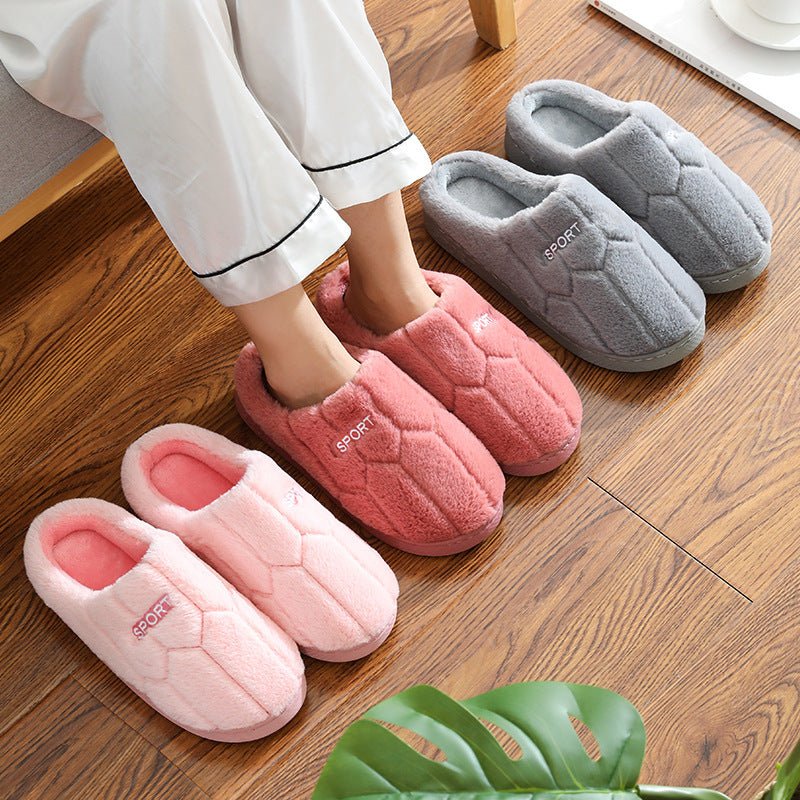 Cozy Plush Unisex House Slippers | Warm Winter Slippers - AmiraMart