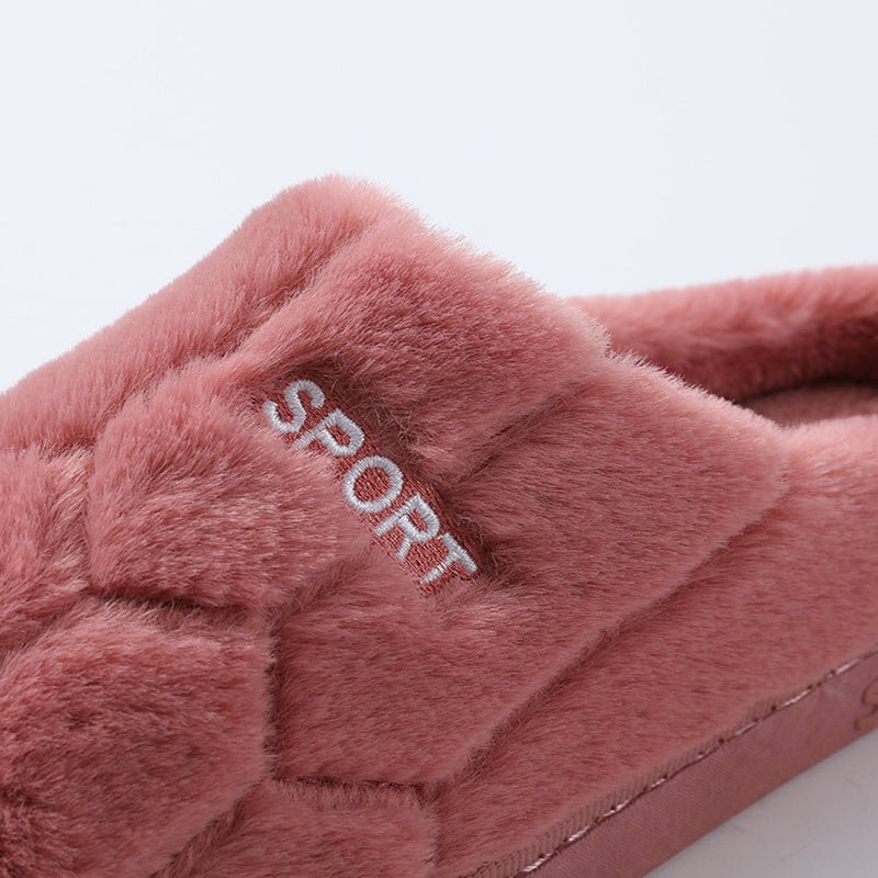 Cozy Plush Unisex House Slippers | Warm Winter Slippers - AmiraMart