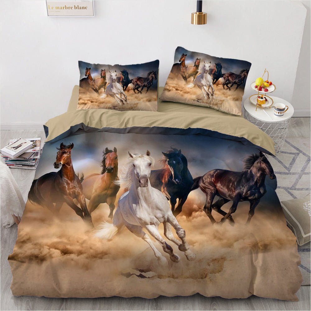 Creative 3D Digital Printing Bedding Animal - AmiraMart