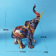 Colorful Baby Elephant