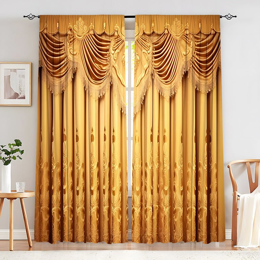 Creative Home European Flower Character Curtains - AmiraMart