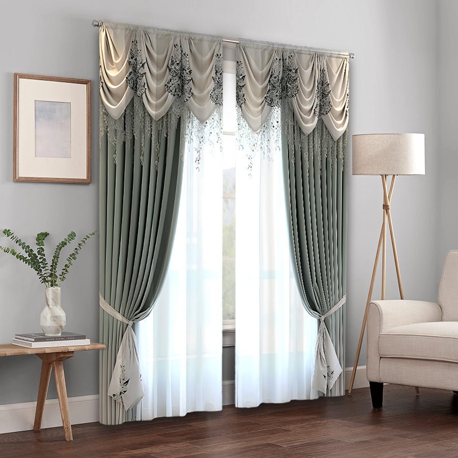 Creative Home European Flower Character Curtains - AmiraMart