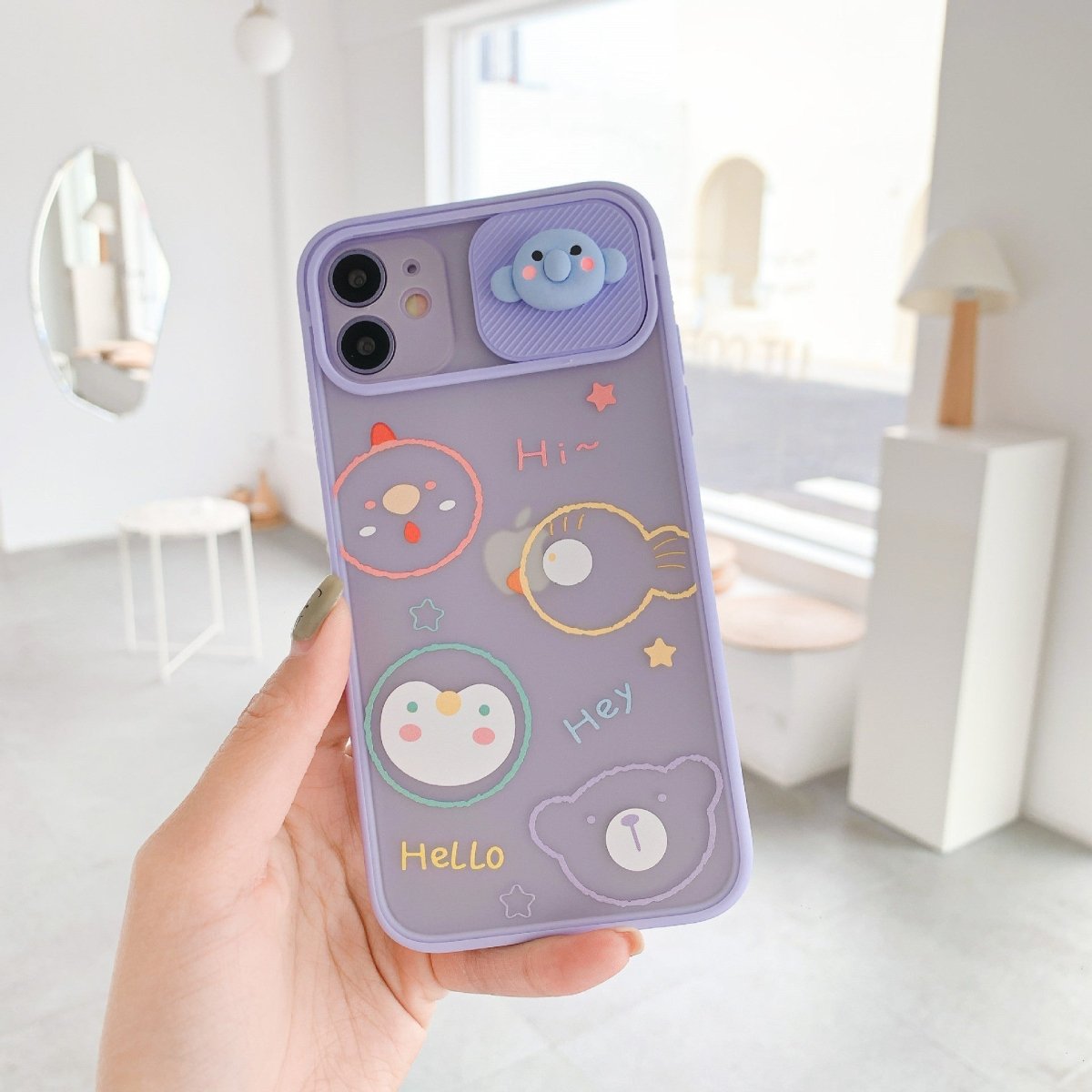 Creative New Cartoon Window Mobile Phone Case - AmiraMart