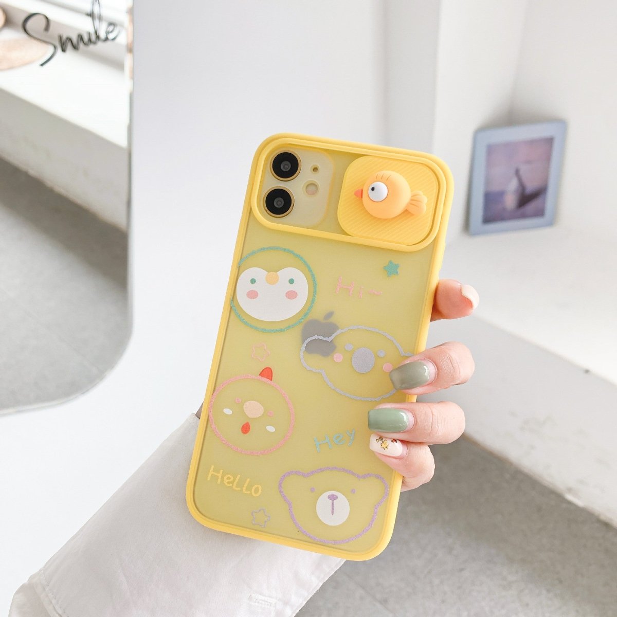 Creative New Cartoon Window Mobile Phone Case - AmiraMart