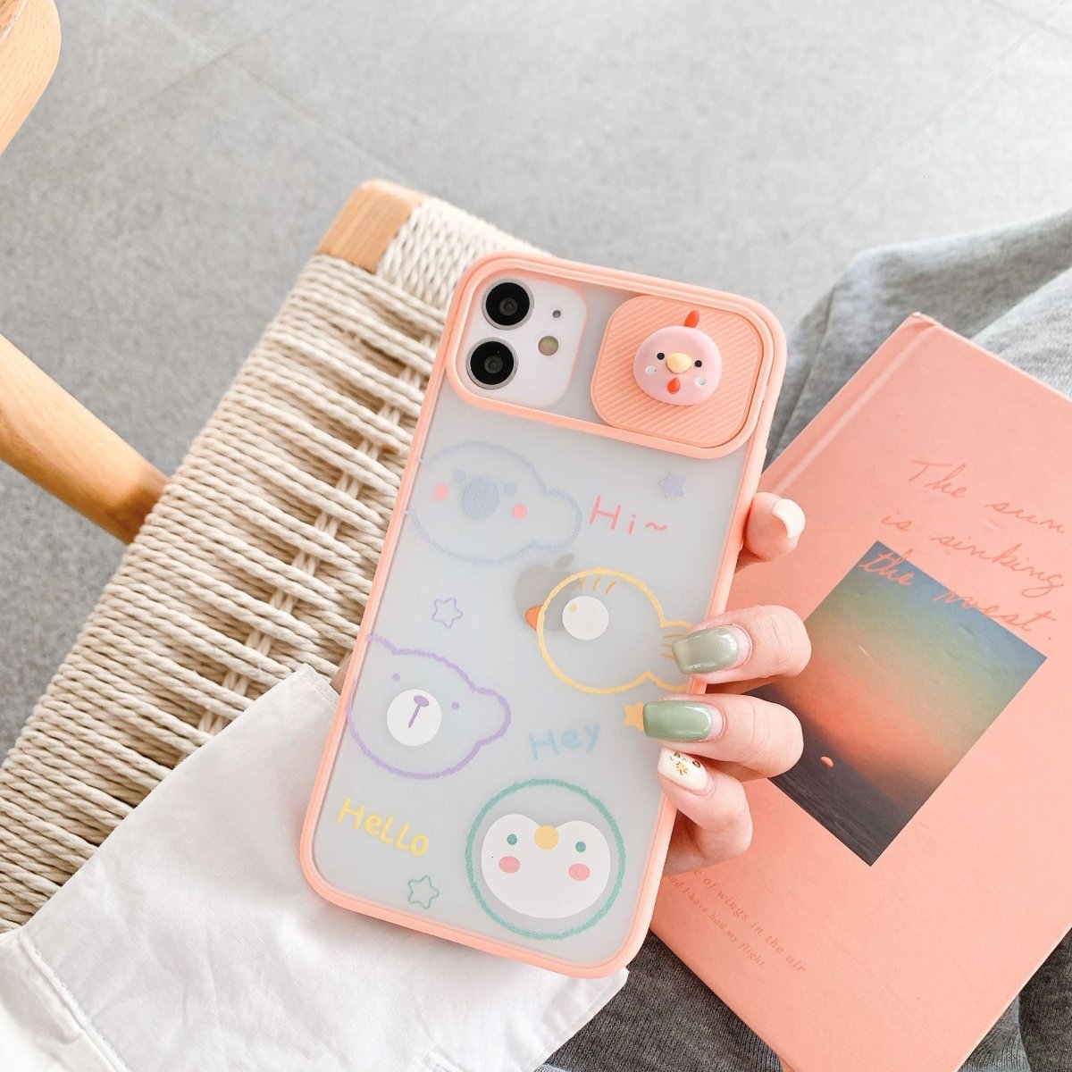 Creative New Cartoon Window Mobile Phone Case - AmiraMart