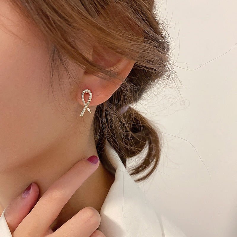 Cross Stud Earrings For Women - AmiraMart