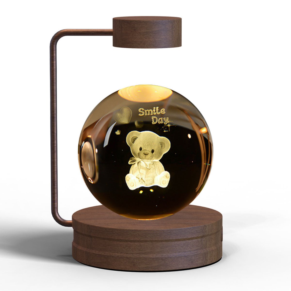 Crystal Ball Cosmic Dinosaur Indoor Night Light - AmiraMart