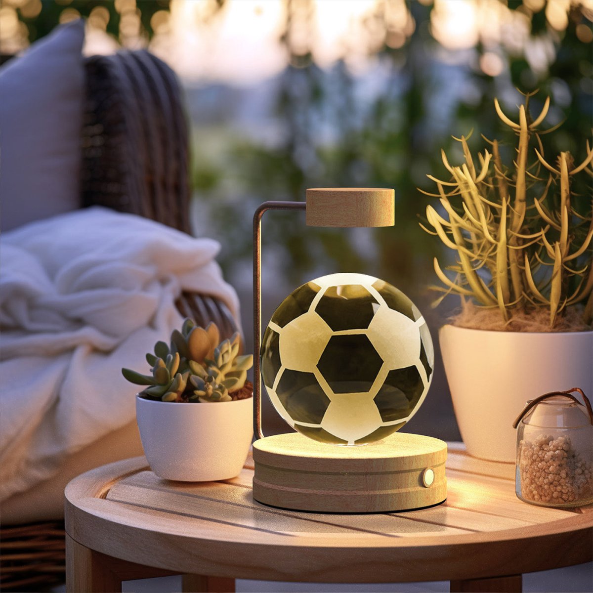 Crystal Ball Cosmic Dinosaur Indoor Night Light - AmiraMart