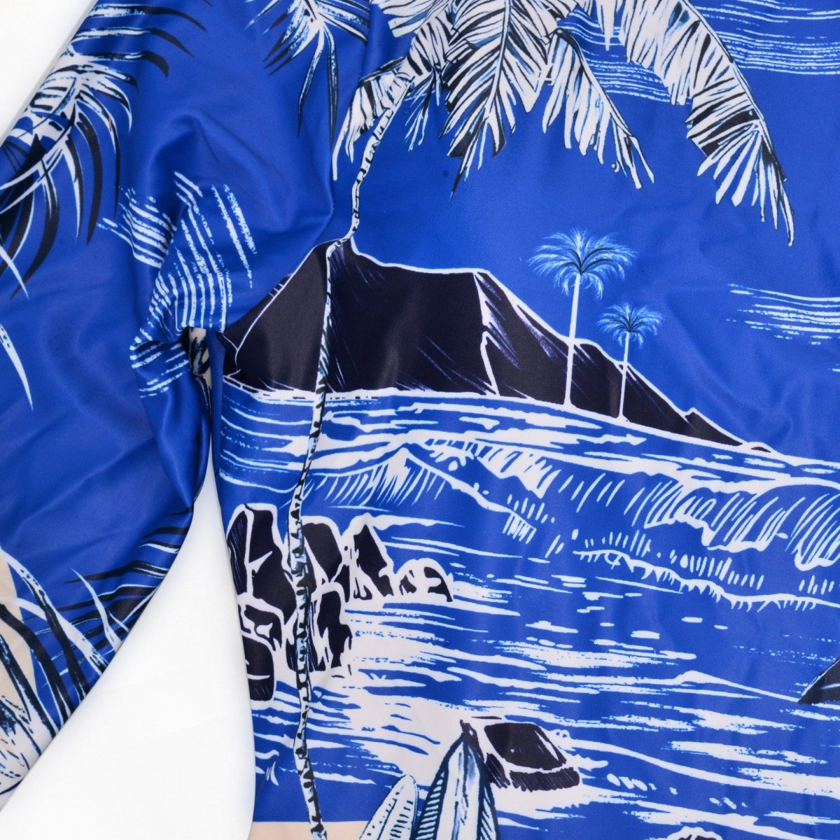 Custom Printed Swimsuit – Long Sleeve One - Piece Bikini - AmiraMart