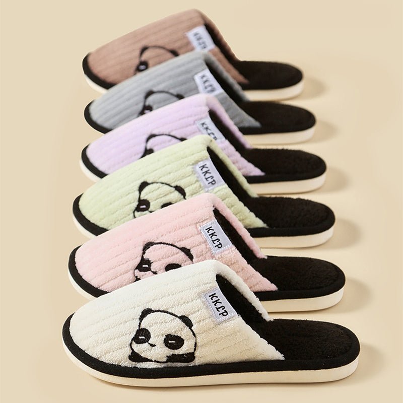 Cute Panda Slippers - AmiraMart