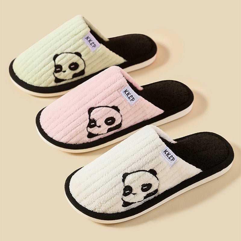Cute Panda Slippers - AmiraMart
